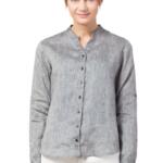 seals-100-pure-women-hemp-shirt-gray - Image 4