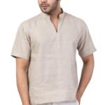 hawksbill-turtle-pure-hemp-mens-kurta - Image 3