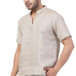 hawksbill-turtle-pure-hemp-mens-kurta - Image 4